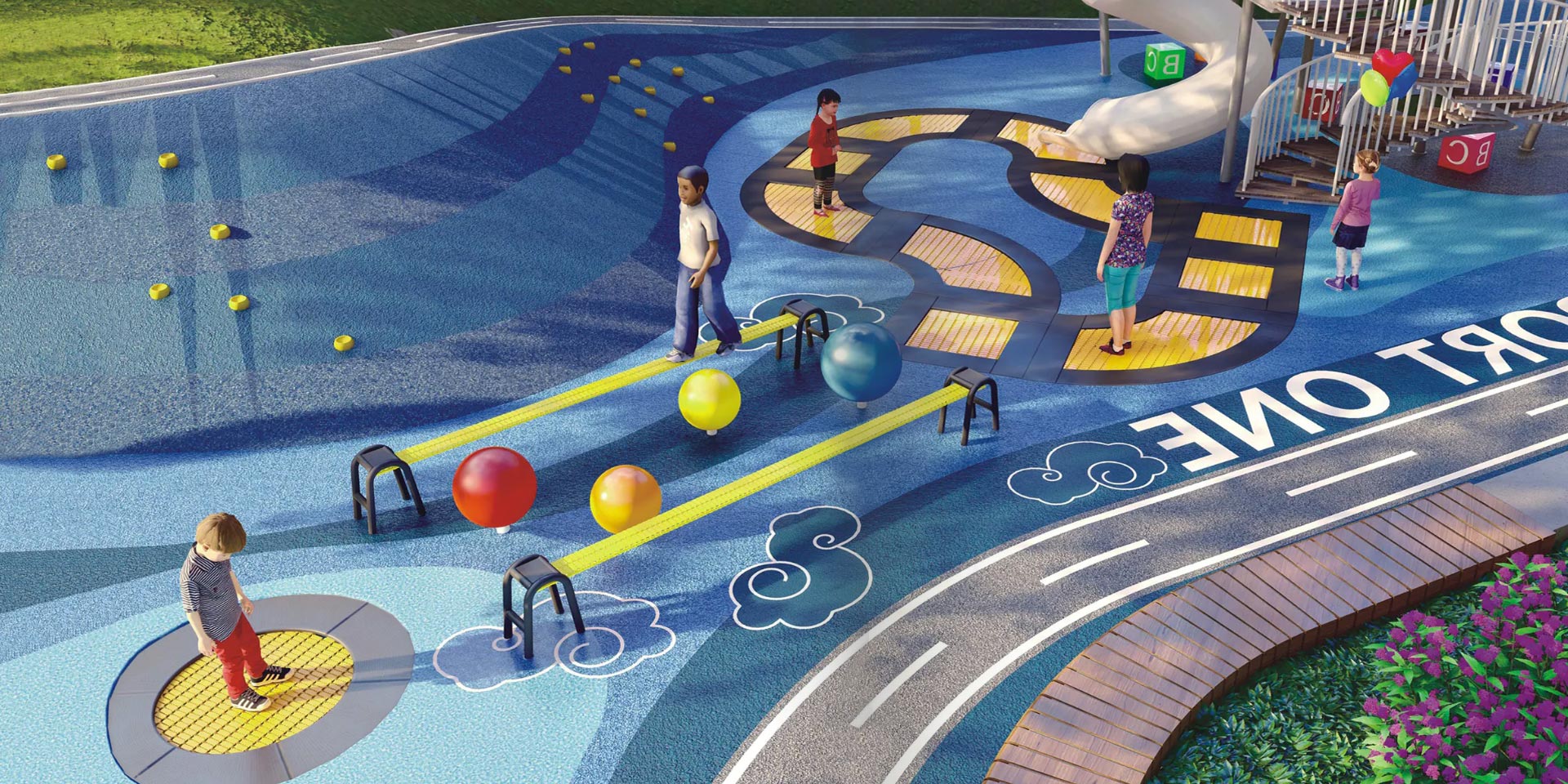 戶外(wài)蹦床樂(yuè)園定制(zhì)